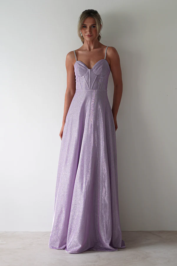 Glitter Gown | Lavendar