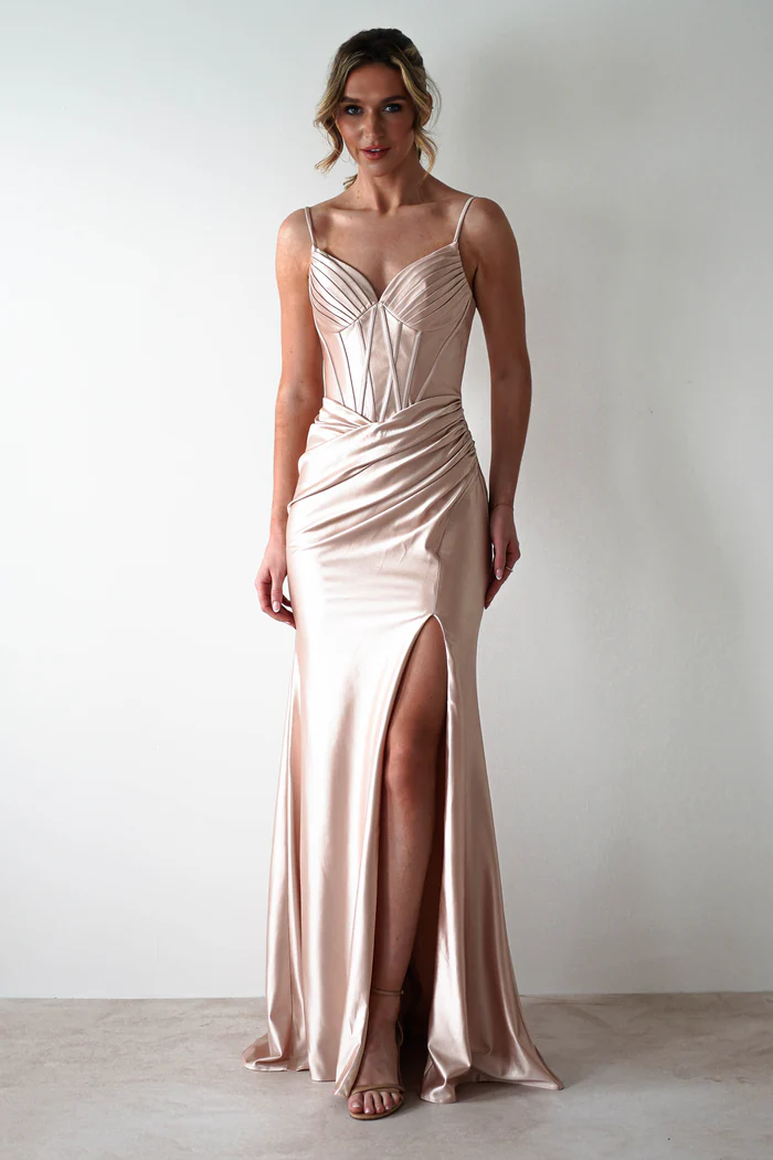 Bodycon Gown | Champagne